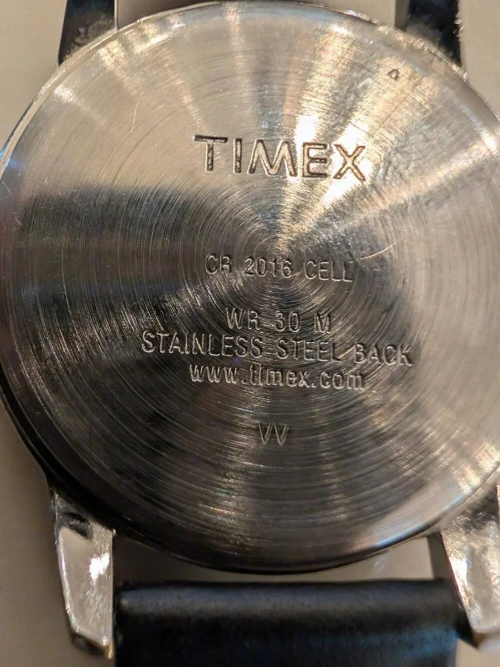 Timex Easy Reader Indiglo — 2011 — Fresh Battery, Brand New Genuine Leather Band